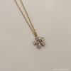 Κολιε Flower Zircon 0023