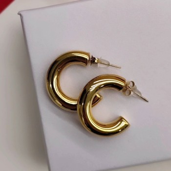 Gold Hoop Earrings 19