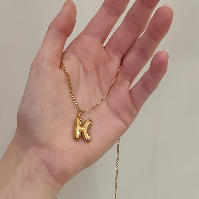 Initial necklace 17