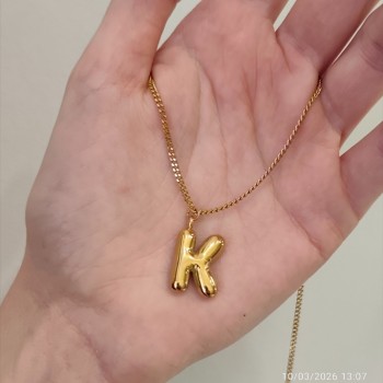 Initial necklace 17