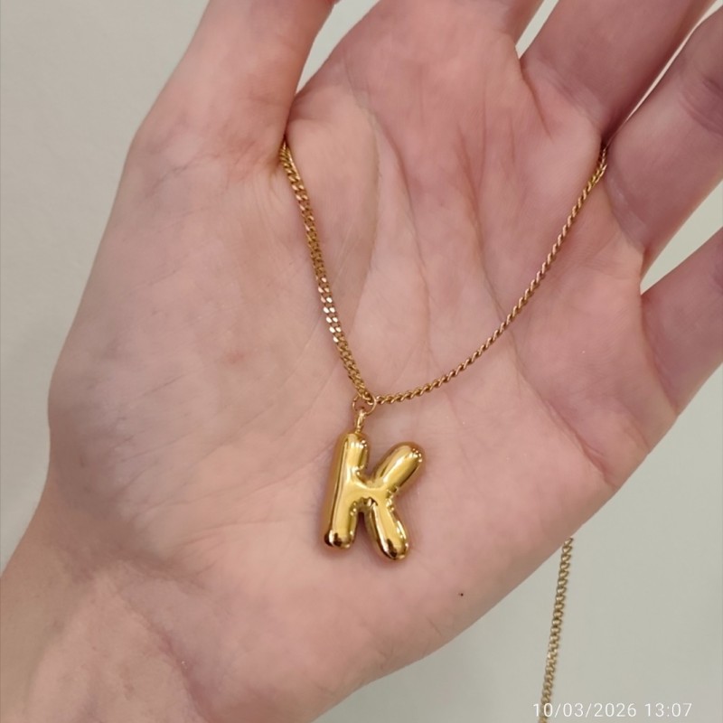 Initial necklace 17