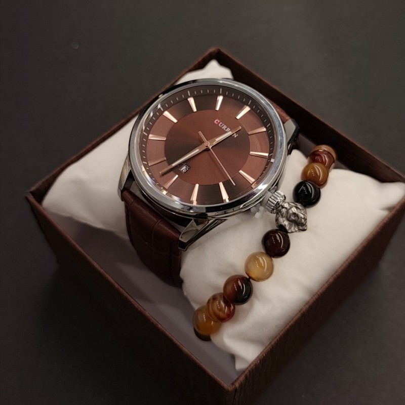 Brown Leather Watch 14