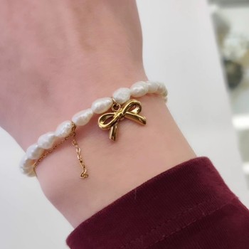 Pearl Bow Bracelet 15