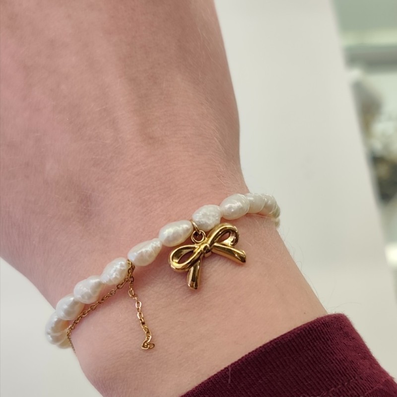 Pearl Bow Bracelet 15