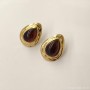 Golden Drop Stone Earrings 20