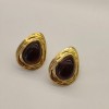 Golden Drop Stone Earrings 20