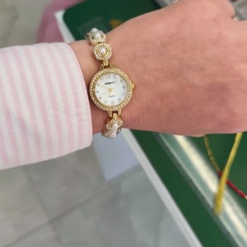 Ρολόι Aqua Zircon Pearl Ανοξείδωτο Ατσάλι 150