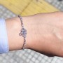 Swan tennis bracelet124